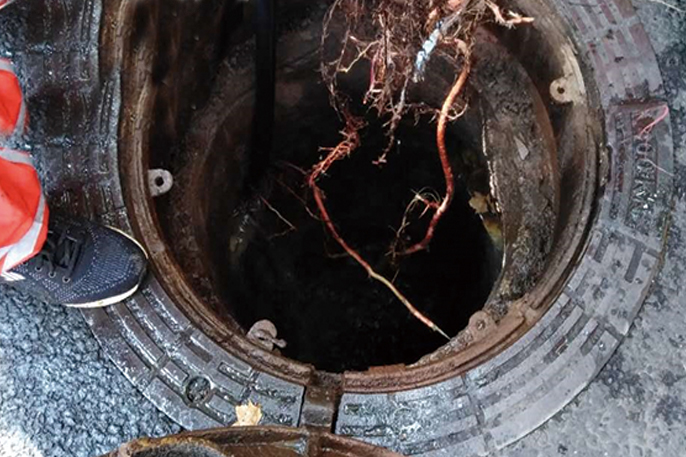 三更罗镇管道预处理